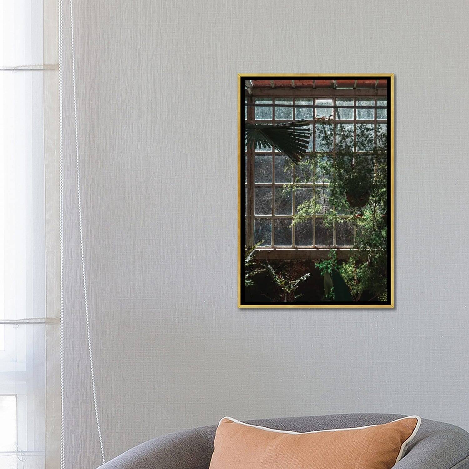 iCanvas "The Tropical Glasshouse" by Sebastian Hilgetag Framed Bed